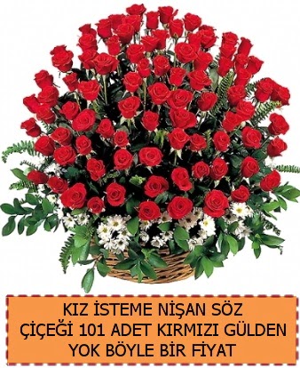 101 Gll sz nian kz isteme iei Demetevler Oran 14 ubat sevgililer gn iek 