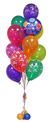 Demetevler Oran 14 ubat sevgililer gn iek  Sevdiklerinize 17 adet uan balon demeti yollayin.