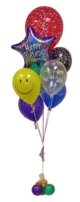Eryaman mahallesi iekiler  Sevdiklerinize 17 adet uan balon demeti yollayin.